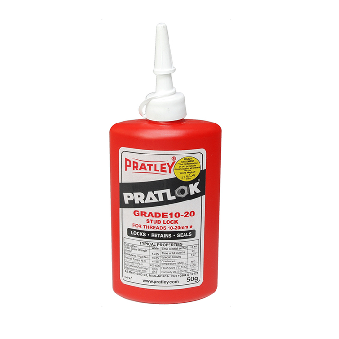 Pratley | PratLok Grade 10-20 Stud Lock 50g