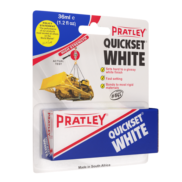 Pratley | Glue Quickset White 36ml