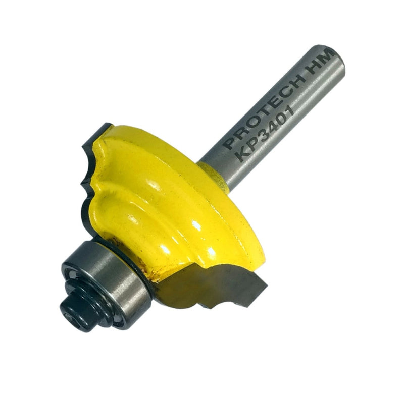 Pro-Tech | Router Classic Bit 1 1/4" X 1/2" 1/4" Shank - Toolcraft