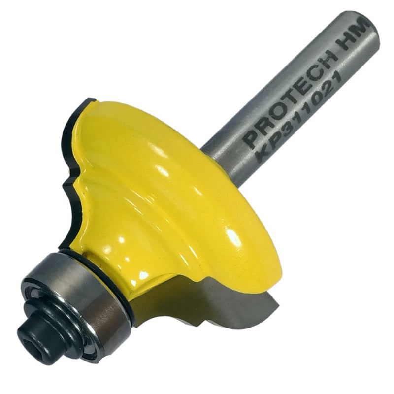 Pro-Tech | Router Bit Classical Ogee 1-1/4" X 9/16" Radius 3/16" 1/4" Shank