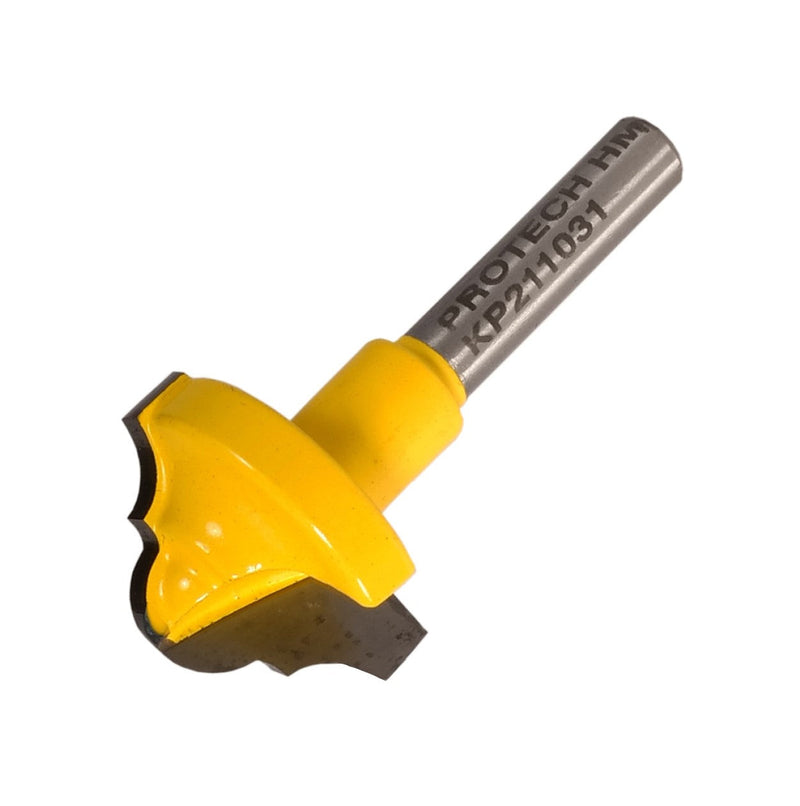 Pro-Tech | Router Classical Plunge Bit 1" X 15/8" (7/32" Diameter) 1/4" Shank - Toolcraft