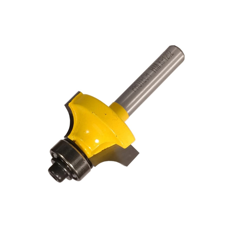 Pro-Tech | Router Corner Round 1/4" Radius X 1/4" Shank - Toolcraft
