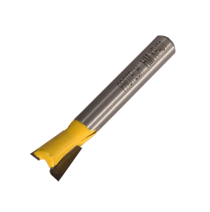 Pro-Tech | Router Dovetail Bit 3/8" x 3/8" 1/4" Shank - Toolcraft