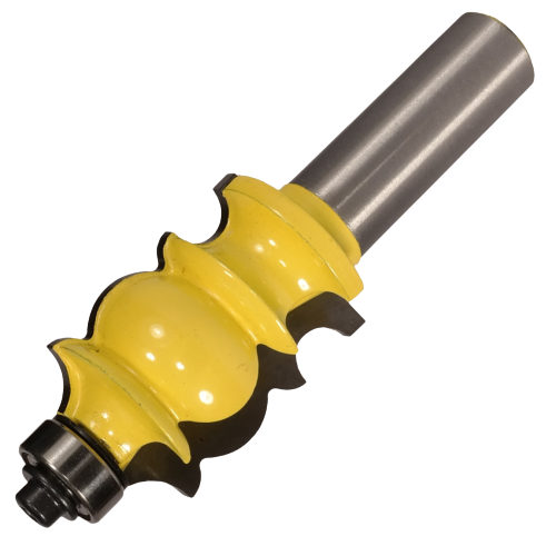 Pro-Tech | Router Bit Face Mould 1" X 1-3/8" Radius 5/32" 1/2" Shank-Toolcraft