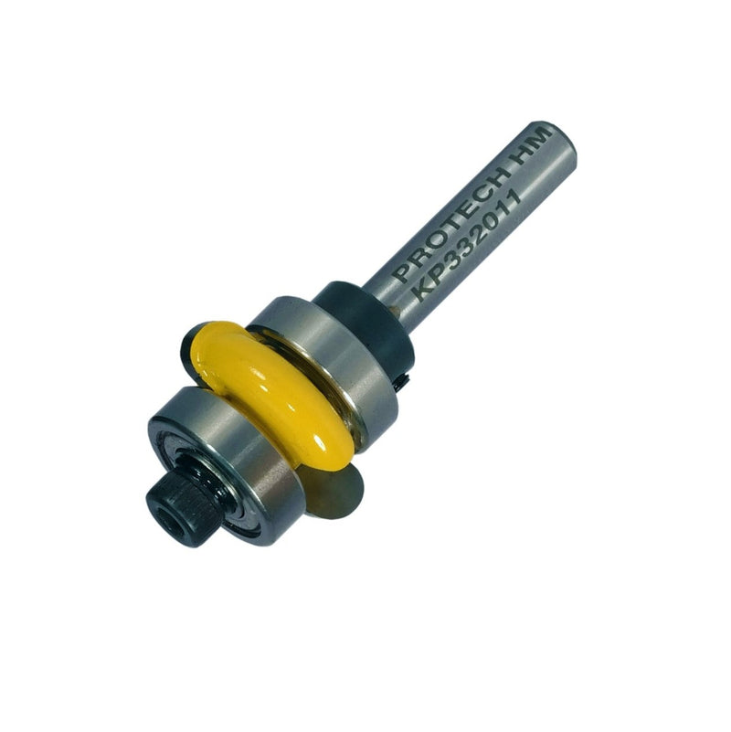 Pro-Tech | Router Bit Flute 7/8" X 1/4" Radius 1/8" 1/4" Shank-Toolcraft