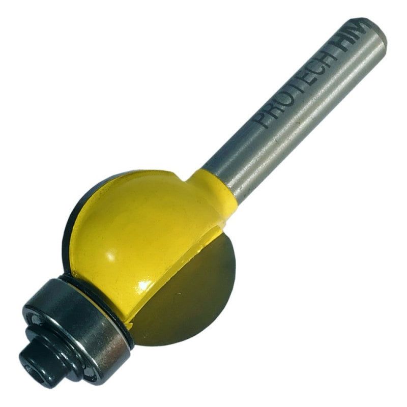 Pro-Tech | Router Bit Internal Bull Nose Bit 5/8" Half Radius, Radius 13/16" 1/4" Shank-Toolcraft