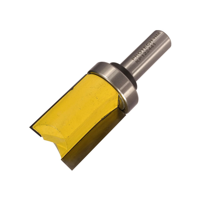 Pro-Tech | Router Pattern Flush Trim Bit 1 1/8" X 1 1/2" 1/2" Shank - Toolcraft