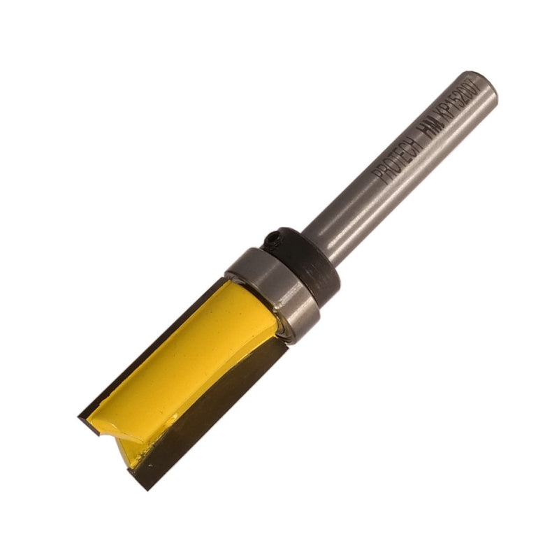 Pro-Tech | Router Pattern Flush Trim Bit 1/2" x 1" 1/4" Shank - Toolcraft
