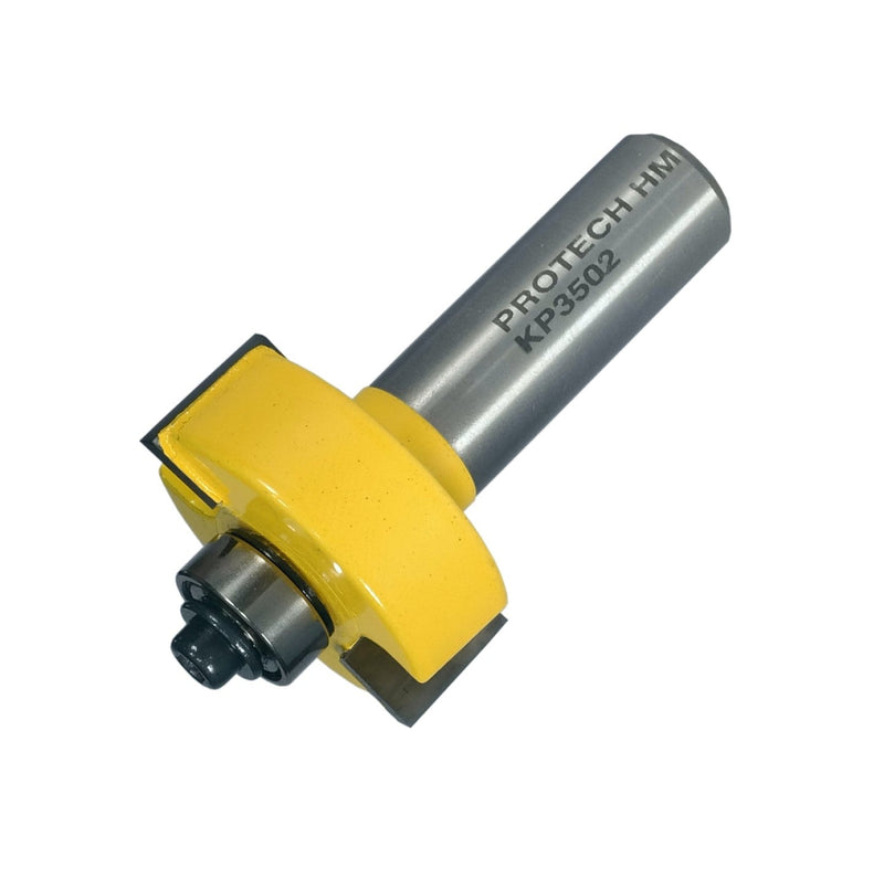 Pro-Tech | Router Rabbeting Bit 1 1/4" x 3/8" 3/8" Depth 1/2" Shank - Toolcraft