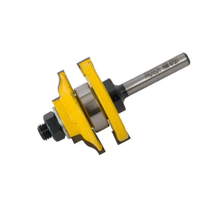 Pro-Tech | Rail & Stile Ogee Bit 41mm x 15/16" ¼" Shank - BPM Toolcraft