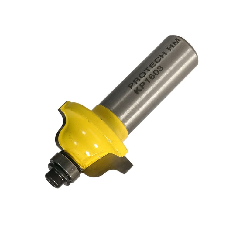 Pro-Tech | Router Roman Ogee Bit 1 1/16" X 12mm (5/32" Radius) 1/2" Shank - Toolcraft