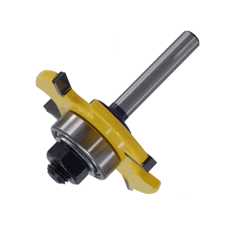 Pro-Tech | Router Slot Cutter 4 Lip 4mm 1/4" Shank - Toolcraft