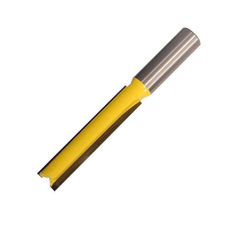 Pro-Tech | Router Straight Bit 1/2" X 63mm Cut 2 Flute Metric 1/2" Shank - Toolcraft