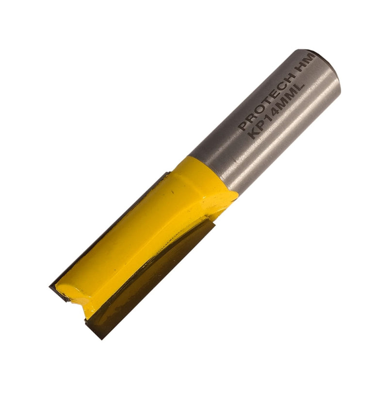 Pro-Tech | Router Straight Bit 14mm X 26mm Cut 2 Flute Metric 1/2" Shank - Toolcraft