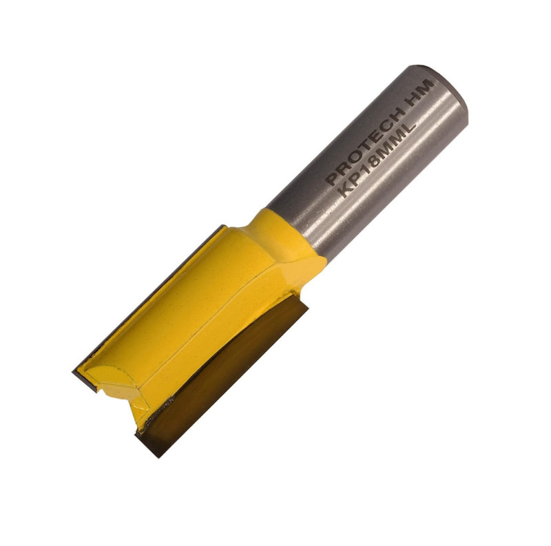Pro-Tech | Router Straight Bit 18mm X 32mm Cut 2 Flute Metric 1/2" Shank - Toolcraft