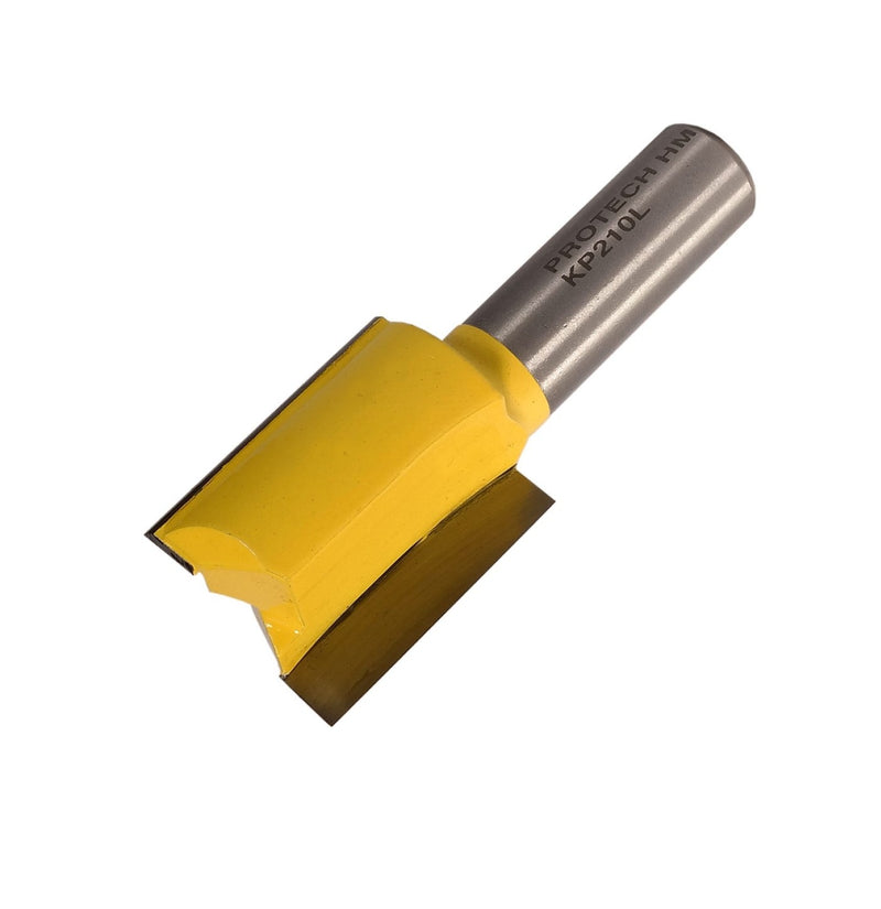 Pro-Tech | Router Straight Bit 25.4mm x 31.8mm Two Flute 1/2" Shank - Toolcraft