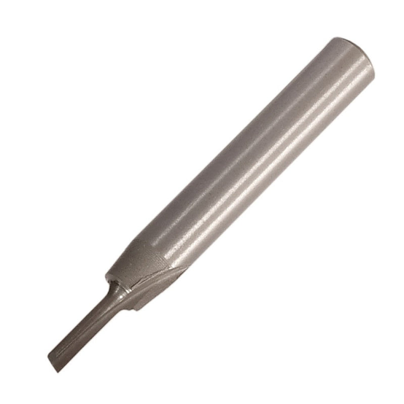 Pro-Tech | Router Bit Straight 3/32" (2.4mm) X 1/2" Cut Solid Carbide 2 Flute 1/4" Shank-Toolcraft