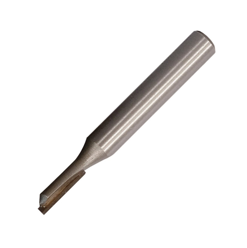 Pro-Tech | Router Straight Bit 4mm X 13mm Single Flute Metric 1/4" Shank - Toolcraft
