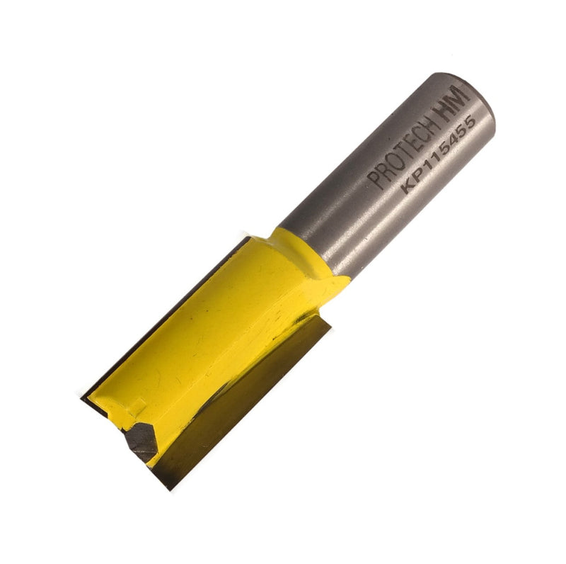 Pro-Tech | Router Straight Bit 5/8" X 1 1/4" Cut 2 Flute Bottom Cut - Toolcraft