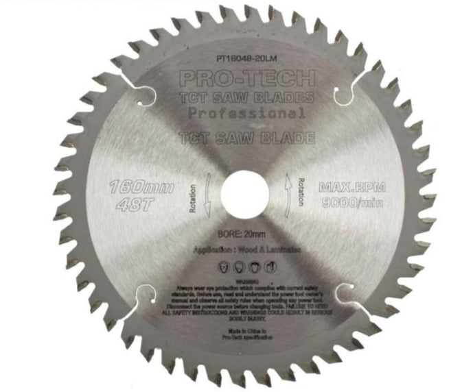 Pro-Tech | Saw Blade 160 x 2.2 x 48T - Toolcraft