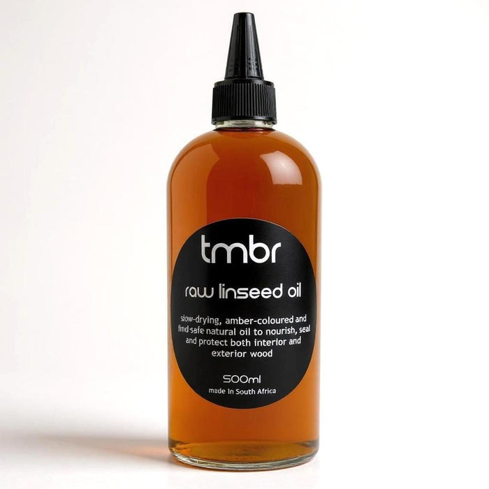 tmbr | Raw Linseed Oil 500ml Plastic Squirt Bottle