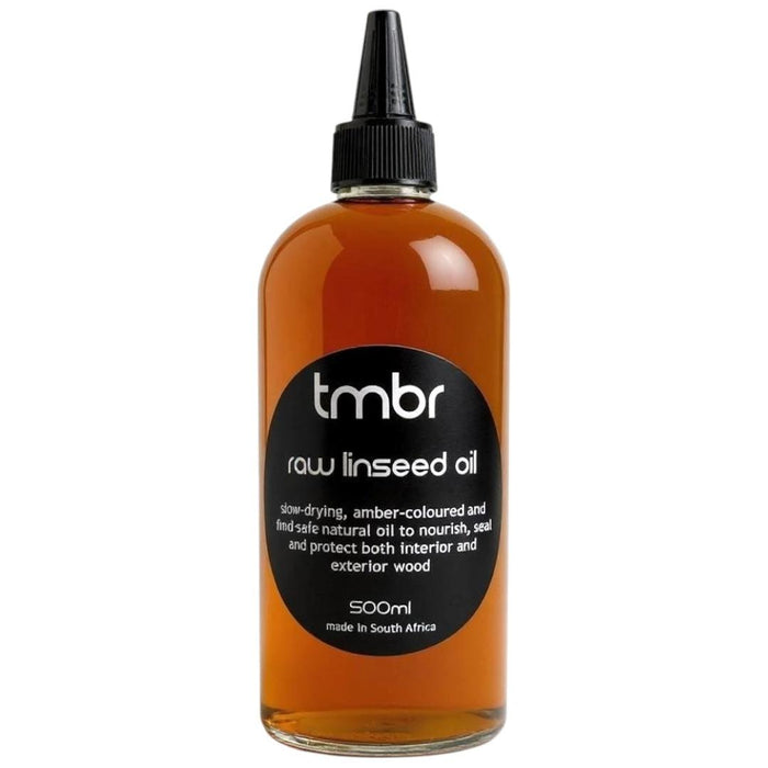 tmbr | Raw Linseed Oil 500ml Plastic Squirt Bottle