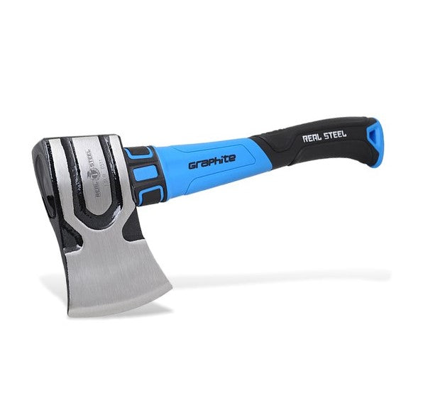 Real Steel | Axe Hammer Head Small Graphite Handle-Toolcraft