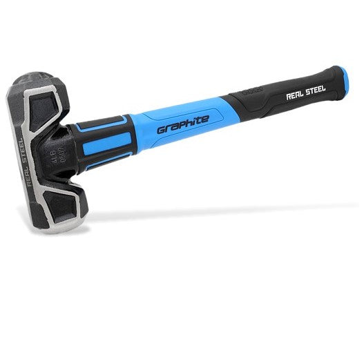 Real Steel | Hammer, Club, Jacketed Graphite, 1,8kg - Toolcraft