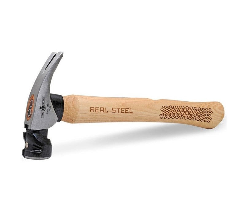 Real Steel | Hammer, Rip Claw, Hickory 565g - Toolcraft