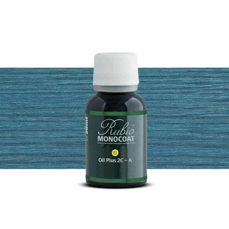 Rubio Monocoat | Oil Plus 2C Gold Label Trend Teal Blue 20ml-Toolcraft