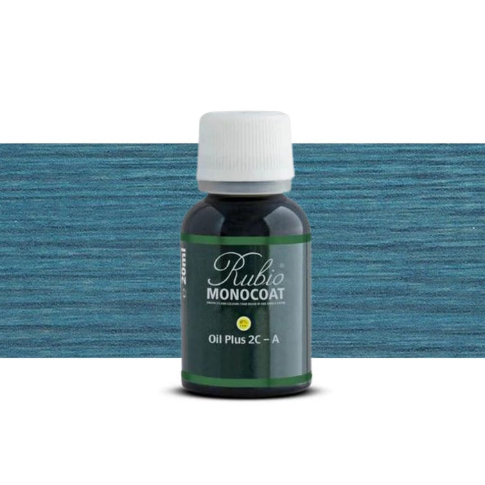 Rubio Monocoat | Oil Plus 2C Gold Label - Trend Teal Blue 20ml