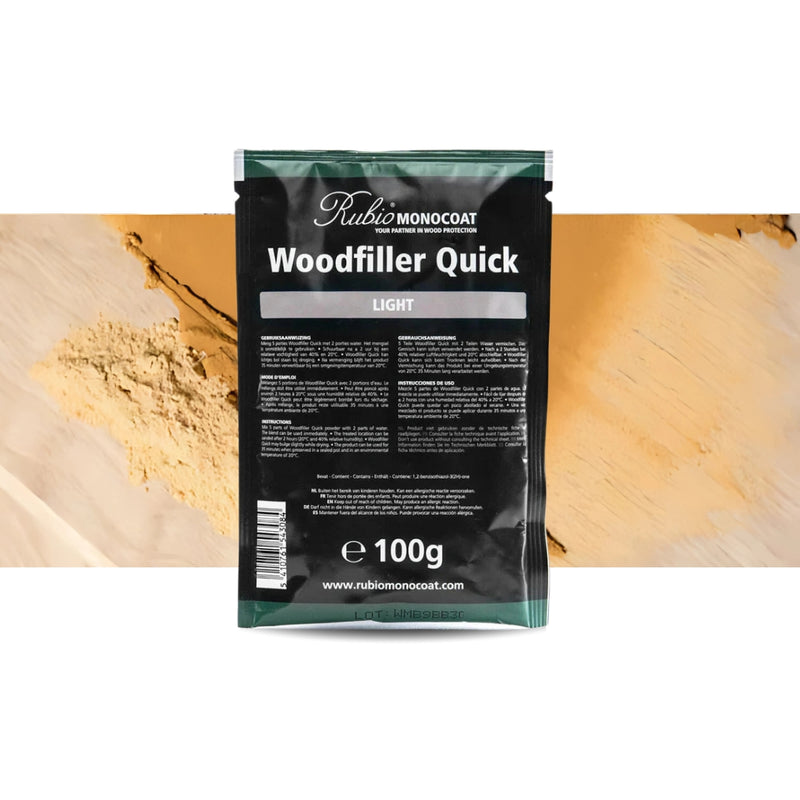 Rubio Monocoat | Woodfiller Quick Medium Bag 100g-Toolcraft
