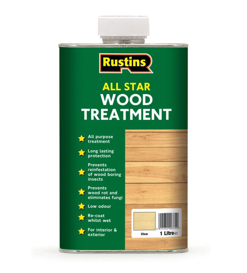 Rustins | All Star Wood Treatment 1l-Toolcraft