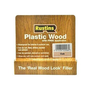 Rustins | Plastic Wood Oak Filler 20g-Toolcraft