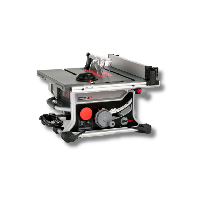SawStop | Compact Table Saw 2000W 254mm 10" 230V-Toolcraft