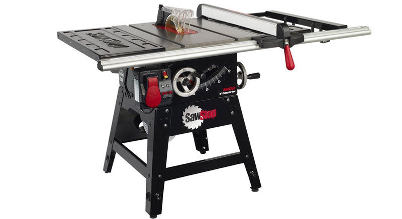 SawStop | Contractors Saw 250mm 1.75HP (Excludes Fence) - Toolcraft