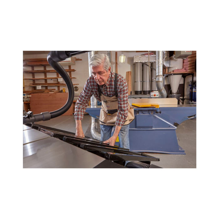 SawStop TSA-FOT Folding Outfeed Table - Steel Roller Support For Table Saws