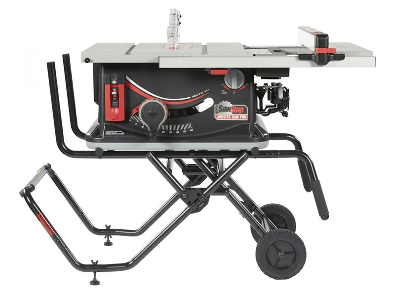 SawStop | Jobsite Saw Pro 250mm with Mobile Cart Assembly-Toolcraft