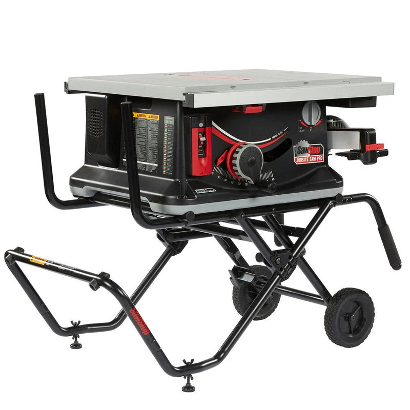 SawStop | Jobsite Saw Pro 250mm with Mobile Cart Assembly-Toolcraft
