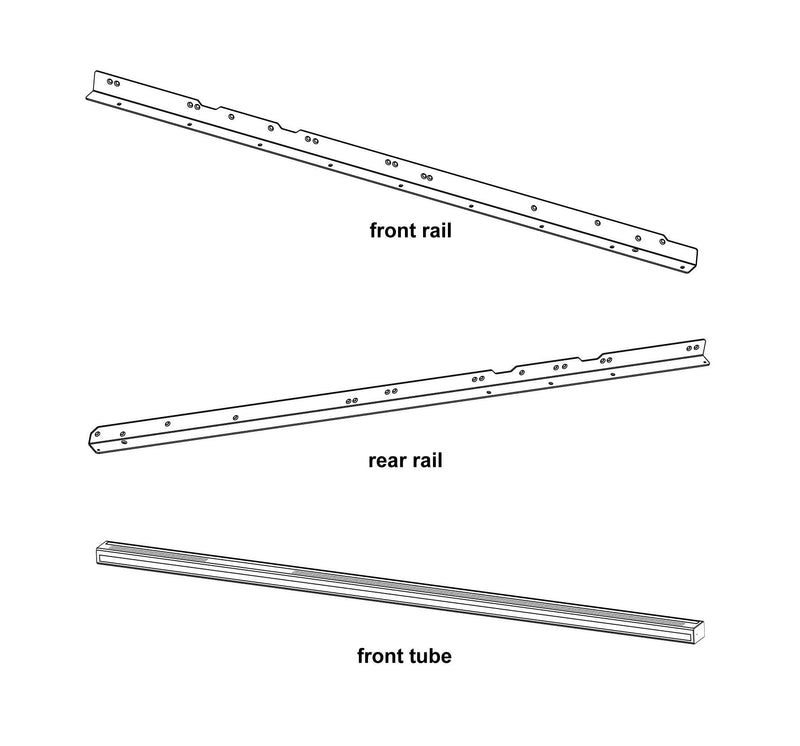 SawStop | Professional 36" T-Glide Rails Assembly-Toolcraft