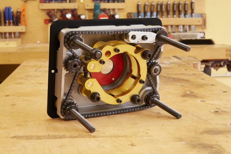 SawStop | Router Lift Insert Four Post with Lock for Router Table Top-Toolcraft