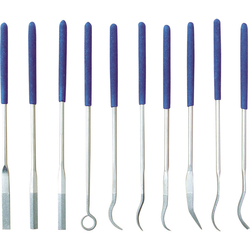 Senator | Diamond Riffler & Needle File Set 10Pc - Toolcraft
