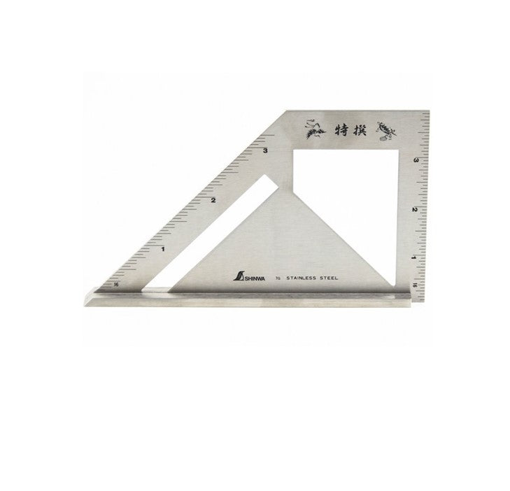 Shinwa | Combination Square, Stainless Steel, Metric - Toolcraft
