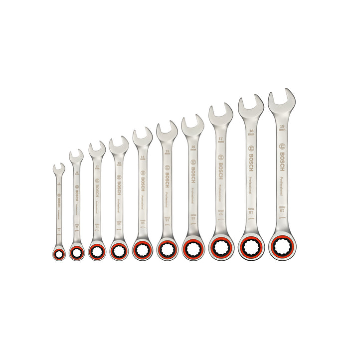 Bosch Professional | 10 Pcs Spanner Set