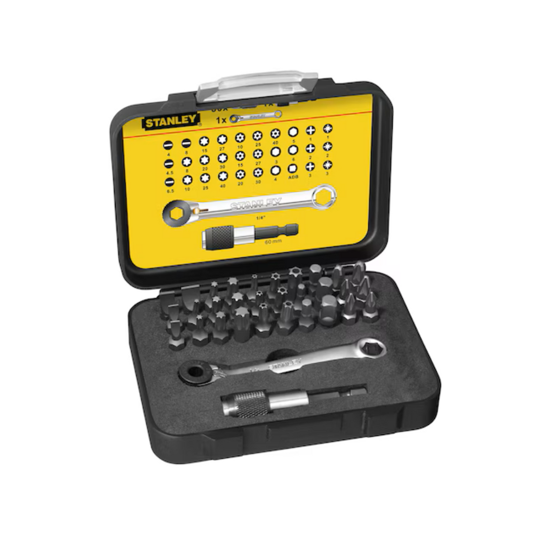Stanley | Bit Set Ratchet Handle Fatmax 32Pc - BPM Toolcraft