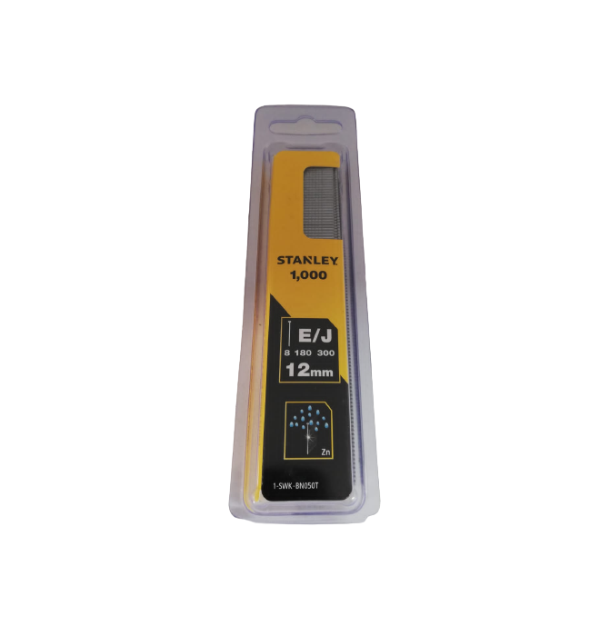 Stanley | Brad Nails 12Mm ½" 18Ga J-Type-Toolcraft