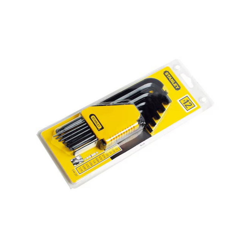 Stanley | Hex Key Ball Set Imperial 12Pc-Toolcraft