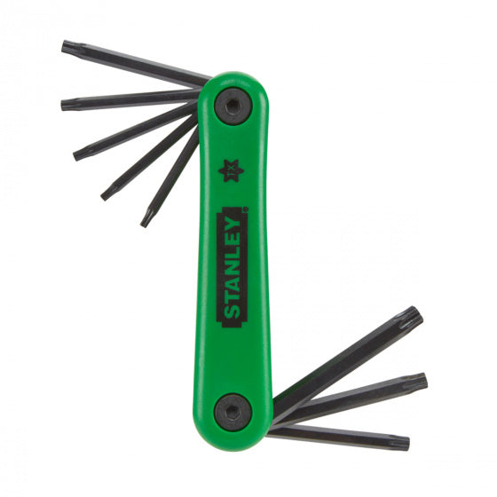 Stanley | Key Set Torx | 8P T9 - T40 FLD-12 - Toolcraft