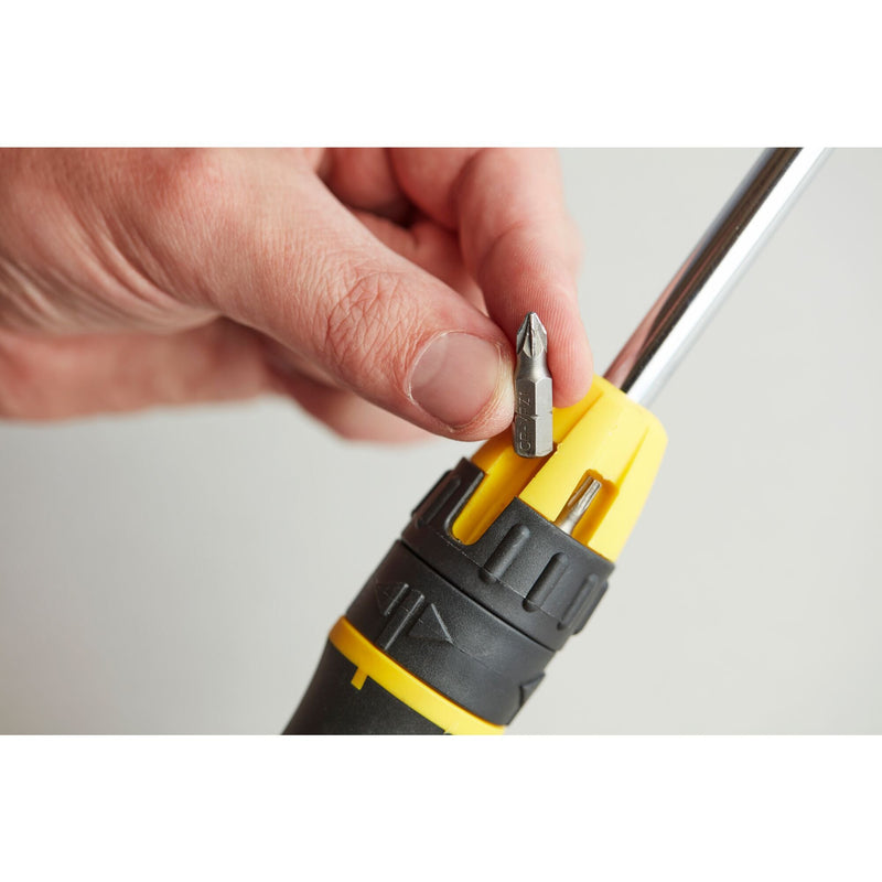 Stanley | Multi-Bit Ratcheting Screwdriver Set 10Pc-Toolcraft