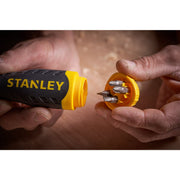 Stanley | Multi-Bit Ratcheting Screwdriver Set 10Pc-Toolcraft